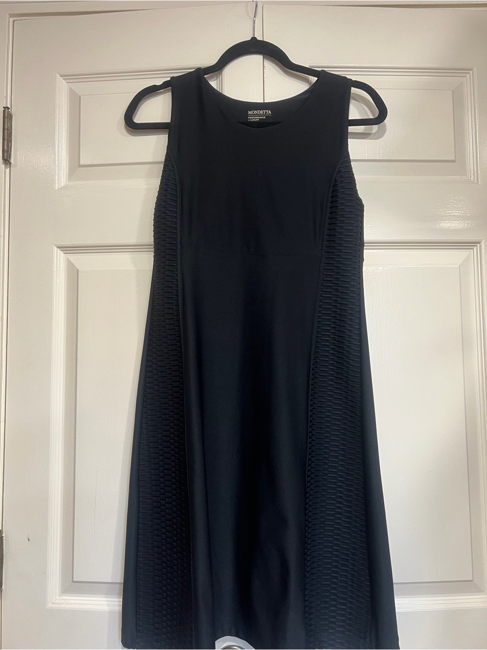 Mondetta Women's Black Sleeveless A-Line Dress Size Medium Like New